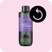 Afbeelding van eerder gekocht product met een herhaal-icoon erboven.